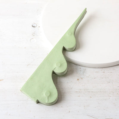 24cm Honeycomb Spruce Tree - Mint