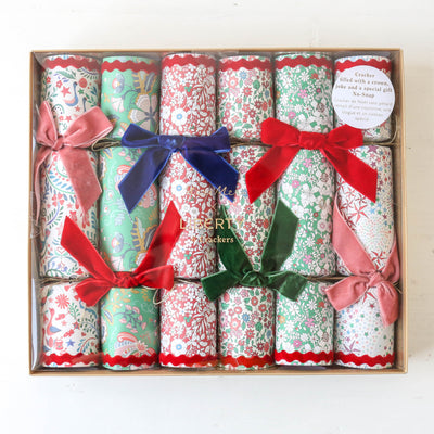 Liberty Christmas Crackers By Meri Meri