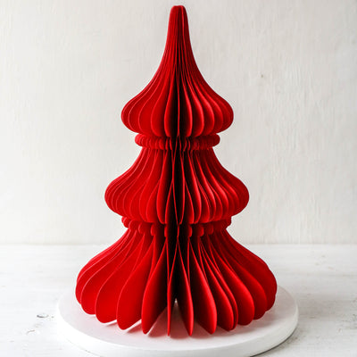 30cm Honeycomb Noble Tree - Ruby