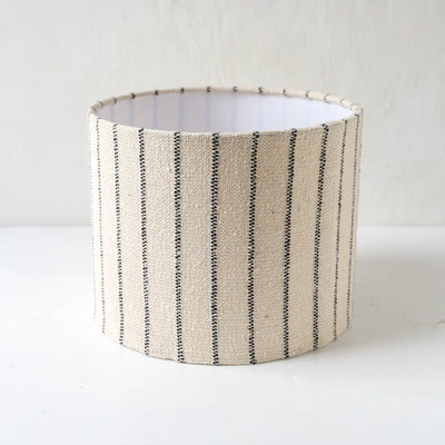 Sanja Cotton Stripe Lampshade - Small