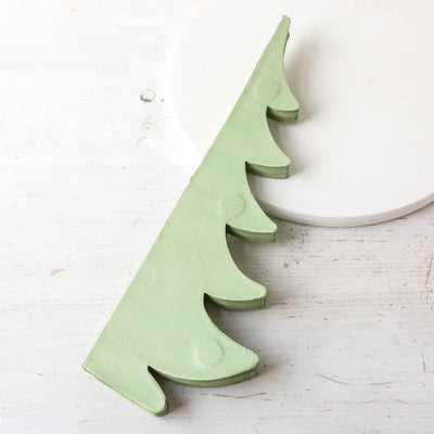 30cm Honeycomb Pine Tree - Mint