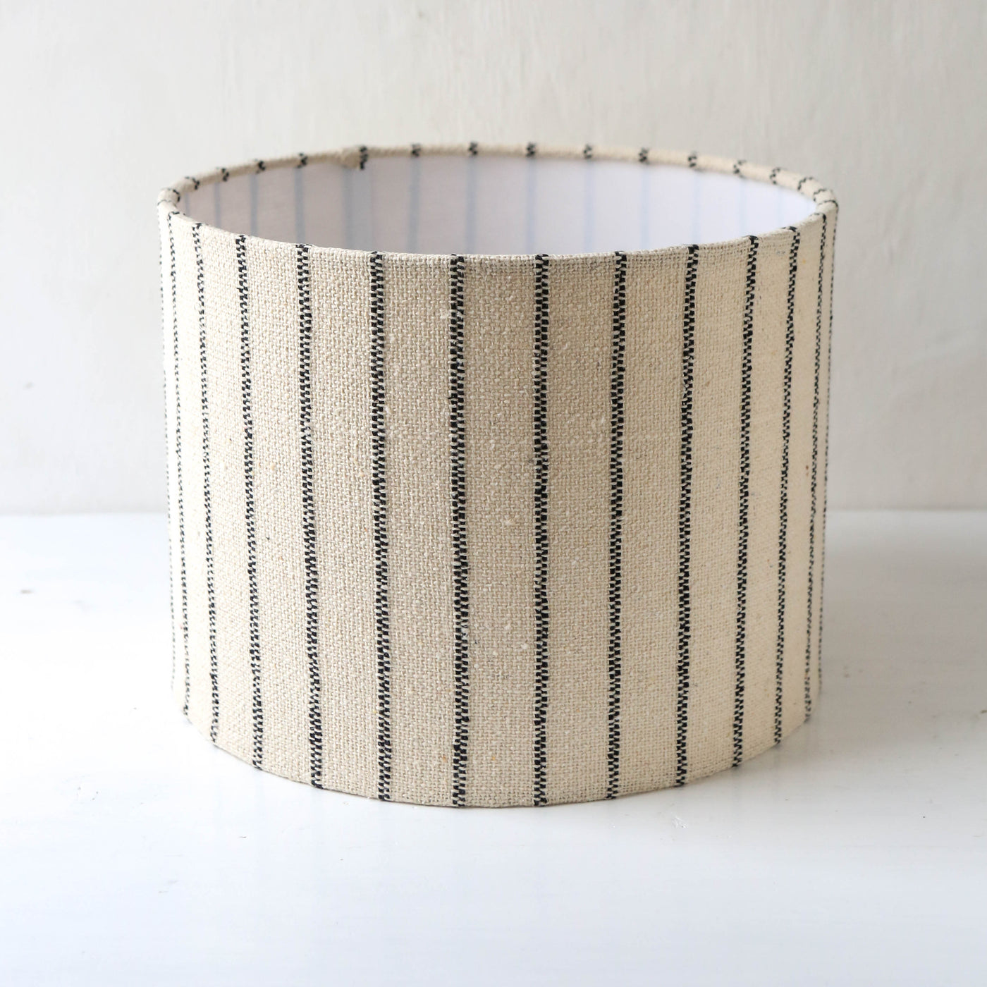 Sanja Cotton Stripe Lampshade - Medium