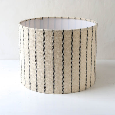 Sanja Cotton Stripe Lampshade - Medium