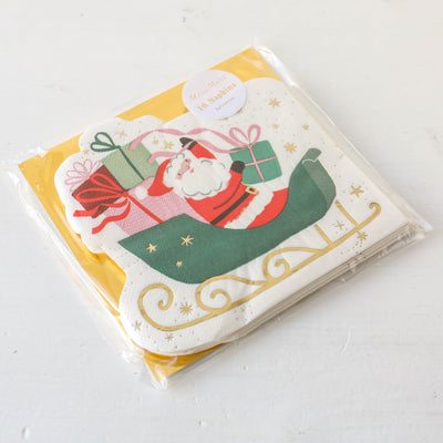 Sleigh Napkins by Meri Meri
