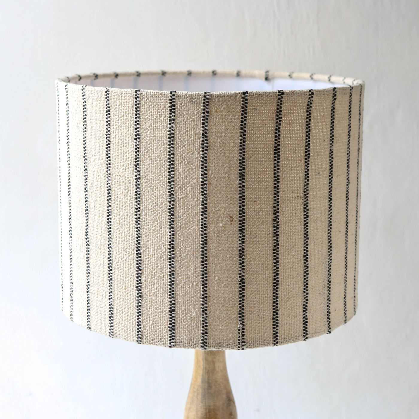 Sanja Cotton Stripe Lampshade - Medium