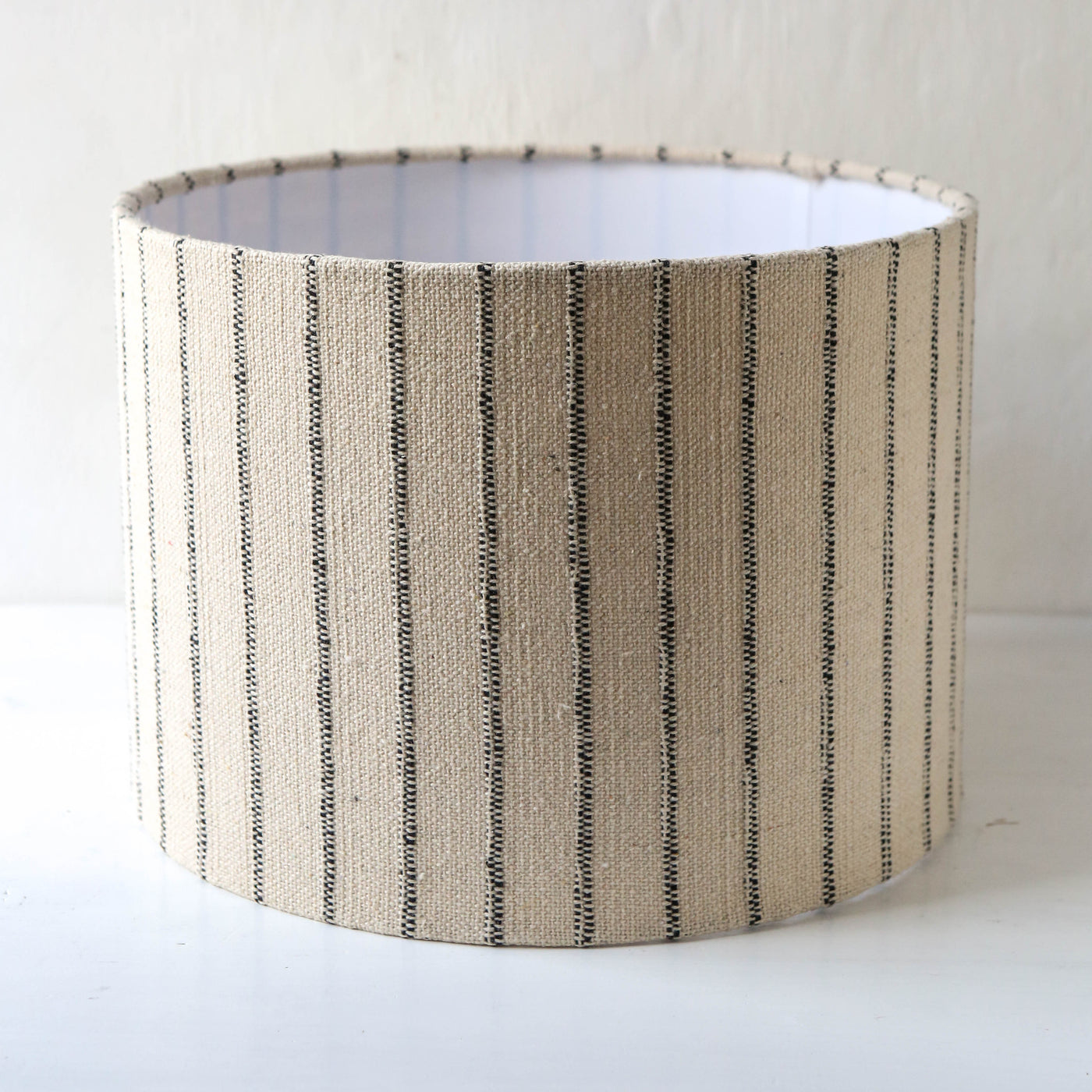 Sanja Cotton Stripe Lampshade - Large