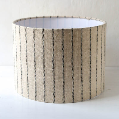 Sanja Cotton Stripe Lampshade - Large