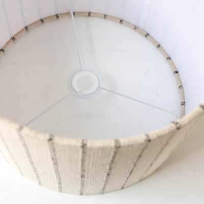 Sanja Cotton Stripe Lampshade - Large