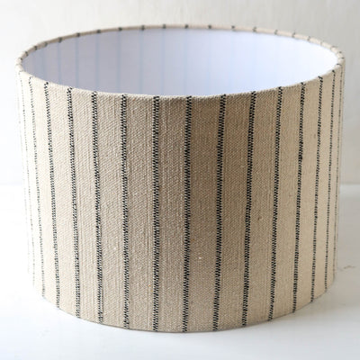 Sanja Cotton Stripe Lampshade - Extra Large