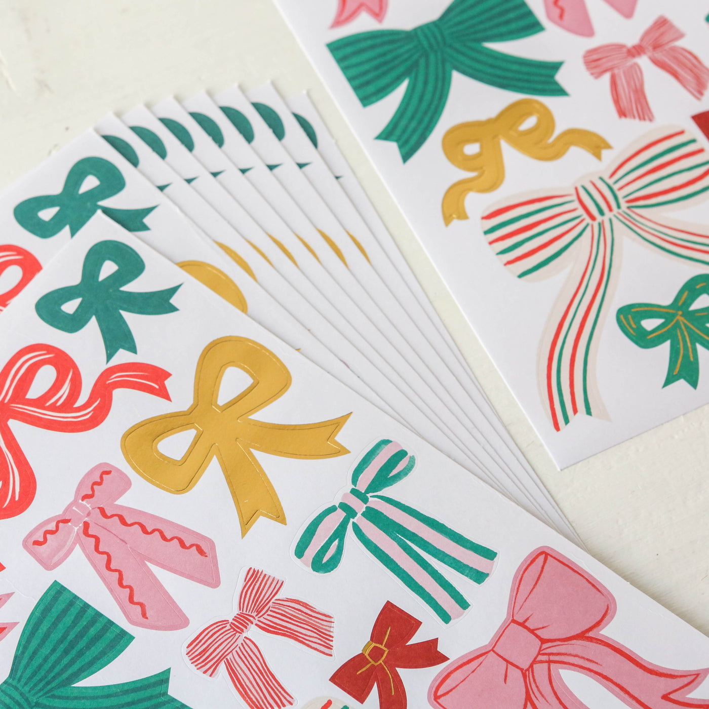 Christmas Bow Stickers