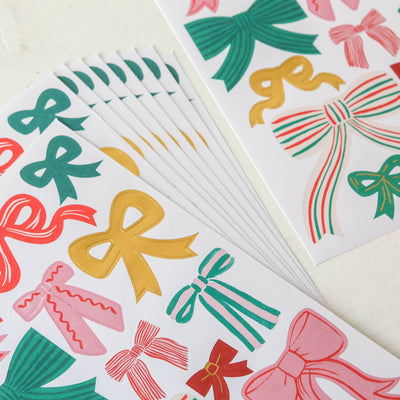 Christmas Bow Stickers