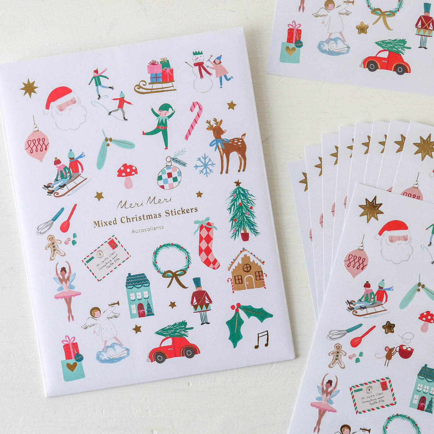Mixed Icon Christmas Stickers by Meri Meri