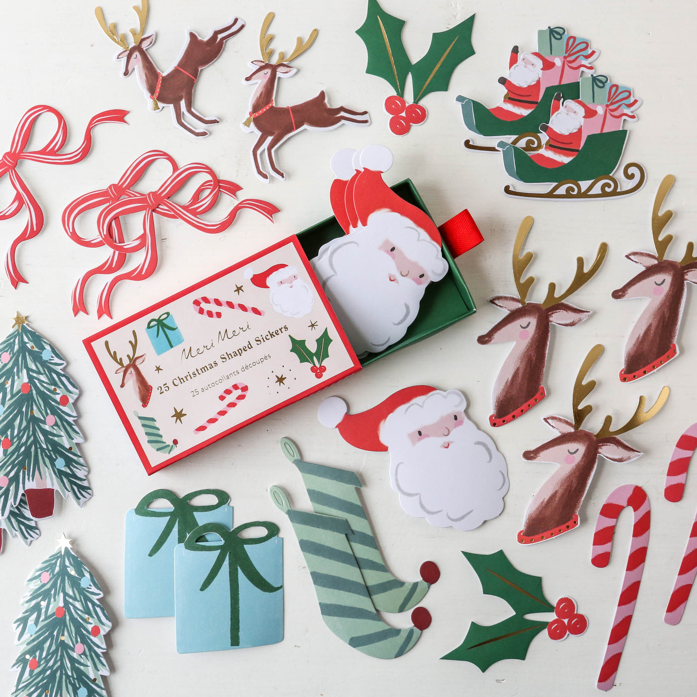 Meri Meri Christmas Shaped Stickers