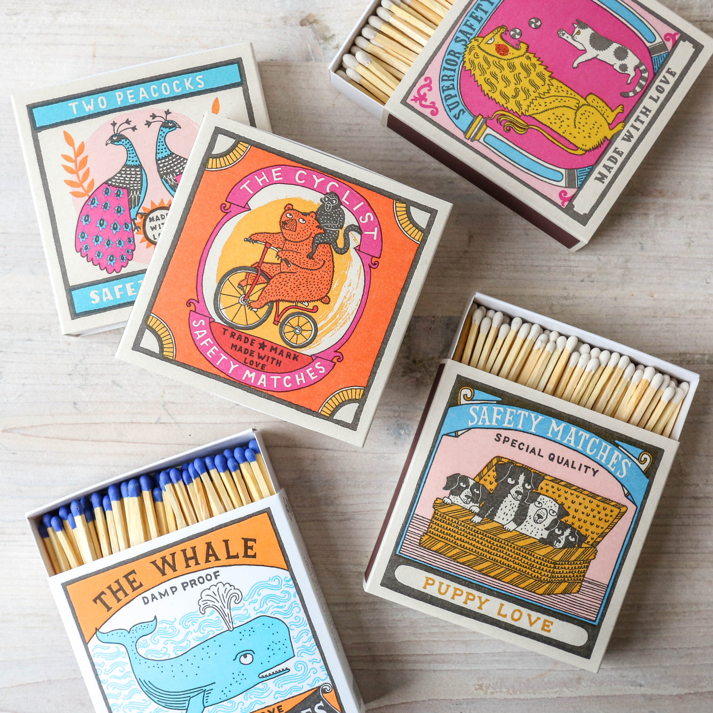 'Puppy Love' Luxury Boxed Matches