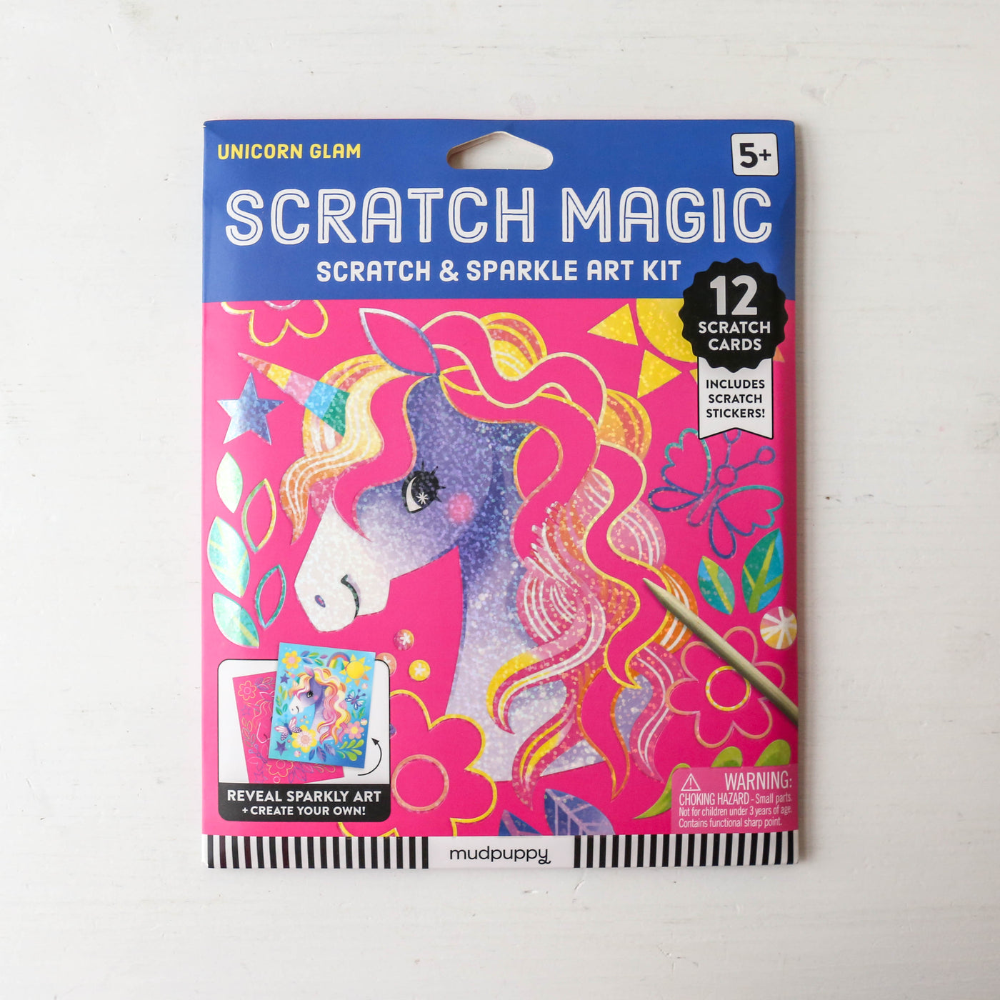 Unicorn Glam Scratch & Sparkle Art Kit