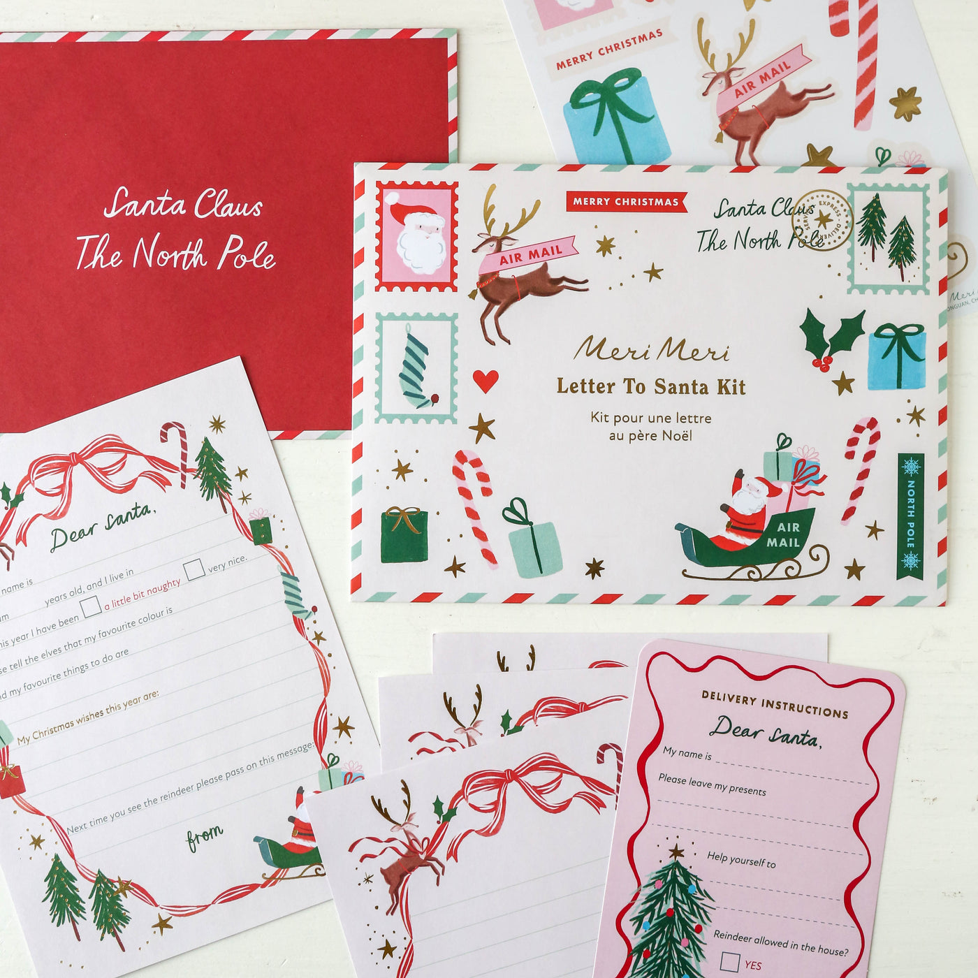 Letter To Santa Kit by Meri Meri