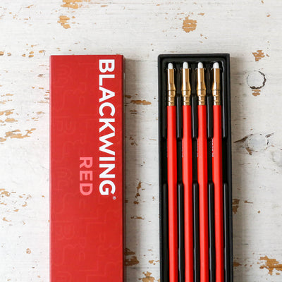 Blackwing Red Pencil Set