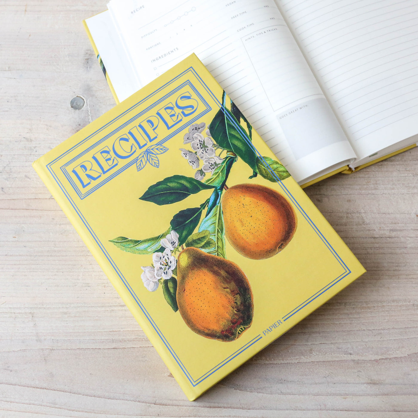 'Hanging Fruits' Recipe Journal by Papier