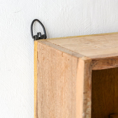 Reclaimed Wooden Wall Shelf - 12 Rooms