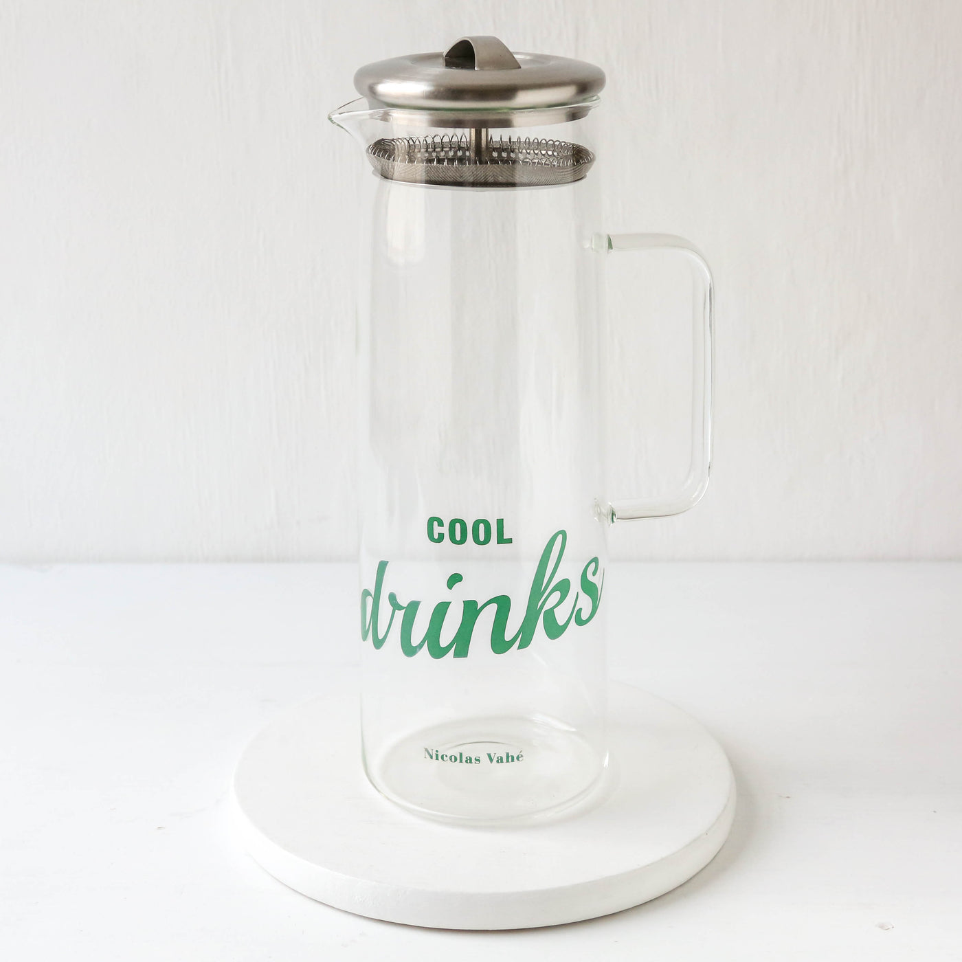 Cold Drinks Glass Straining Jug