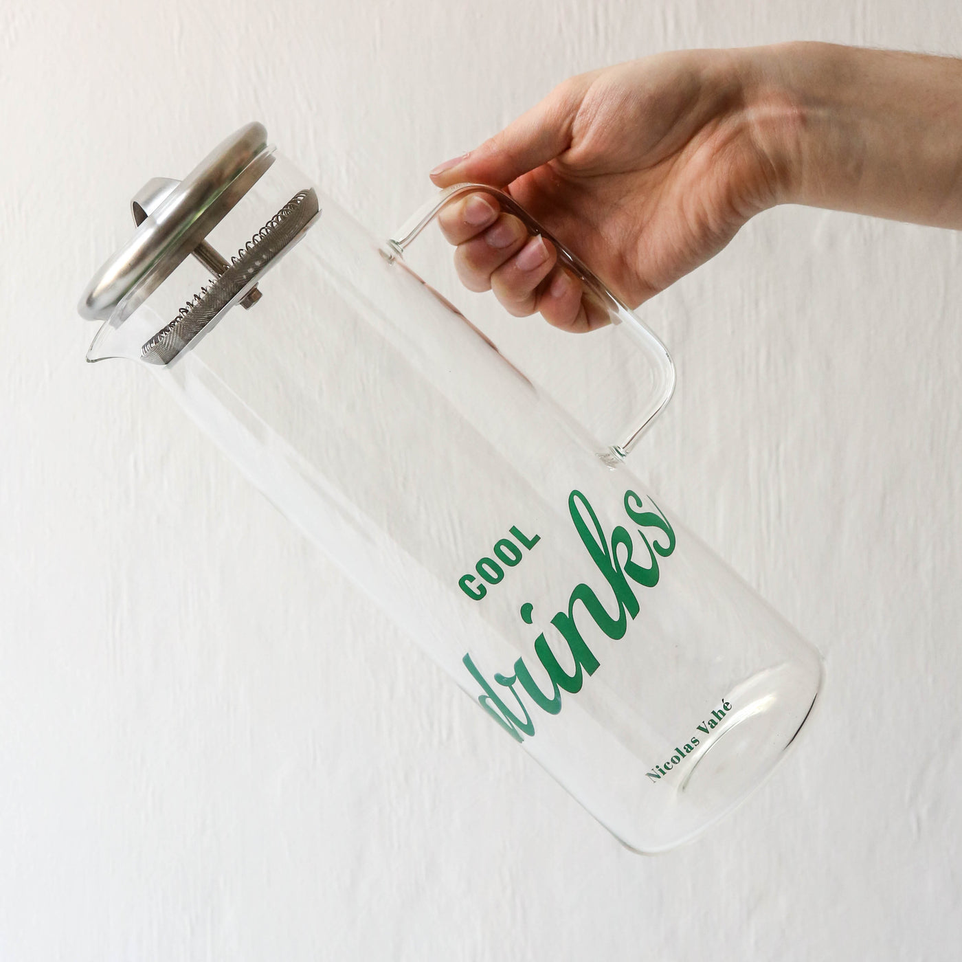 Cold Drinks Glass Straining Jug