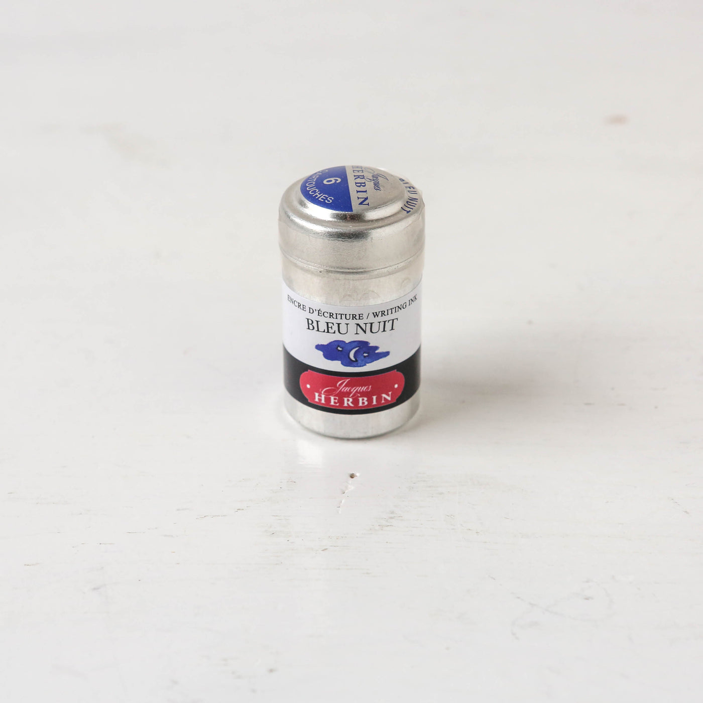 Jacques Herbin Ink Cartridge Tin