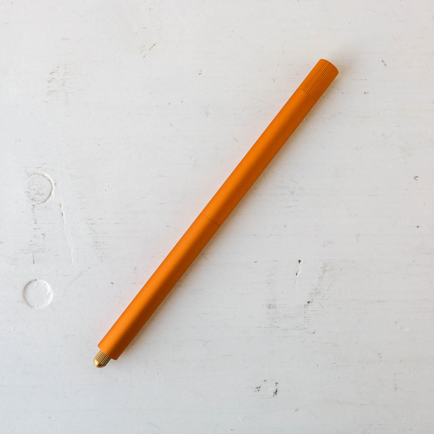 The Lumos Pro Duo Tip in Clementine - Two Refillable Pens with Multiple Tips