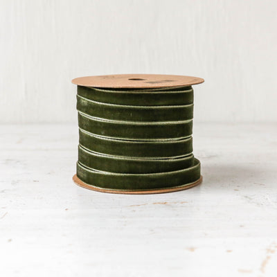 Velvet Ribbon on Spool - 10m