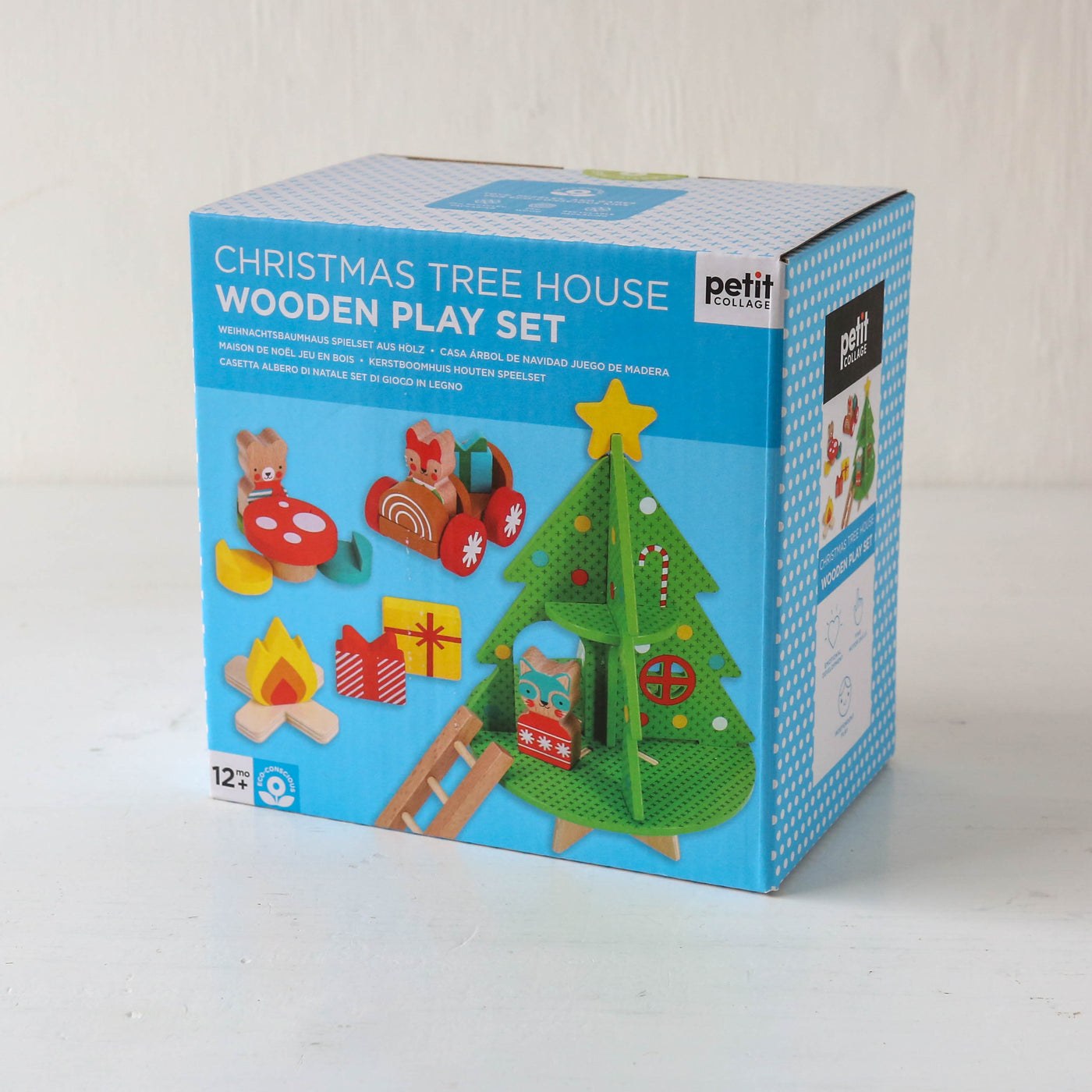 Christmas Treehouse Wooden Play Set