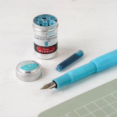 Jacques Herbin Ink Cartridge Tin