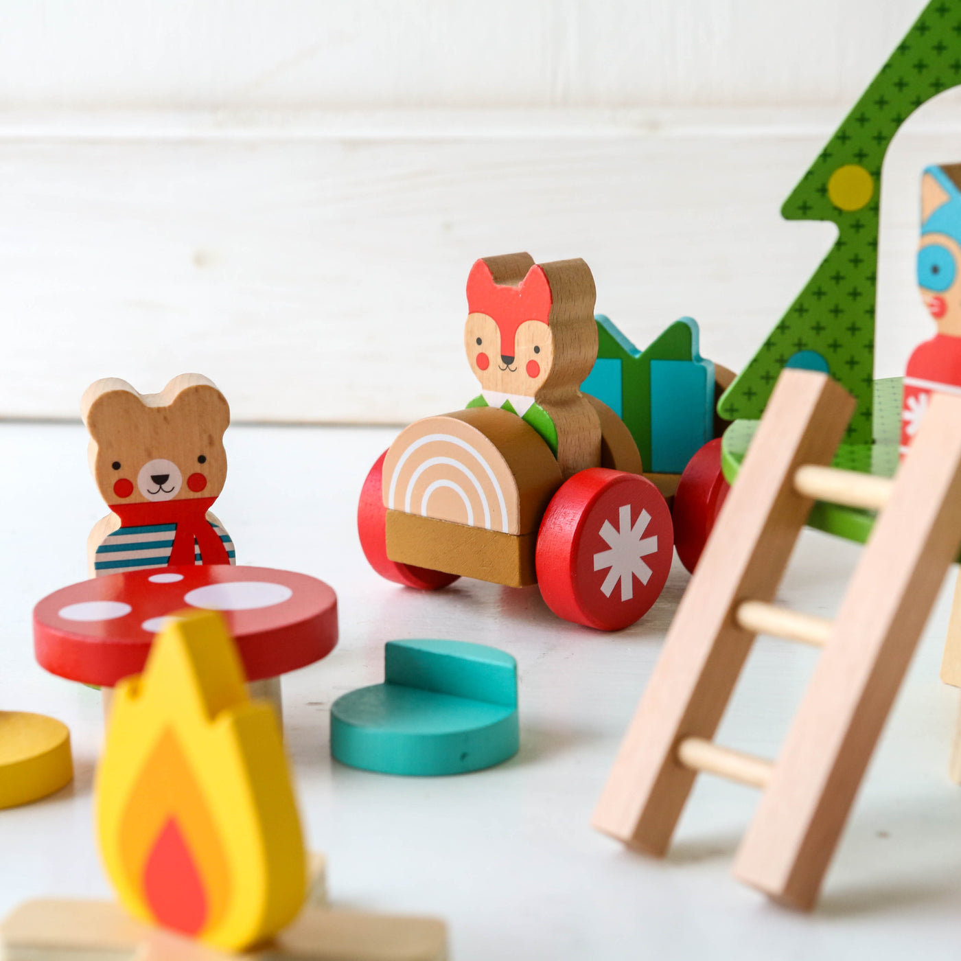 Christmas Treehouse Wooden Play Set