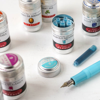 Jacques Herbin Ink Cartridge Tin