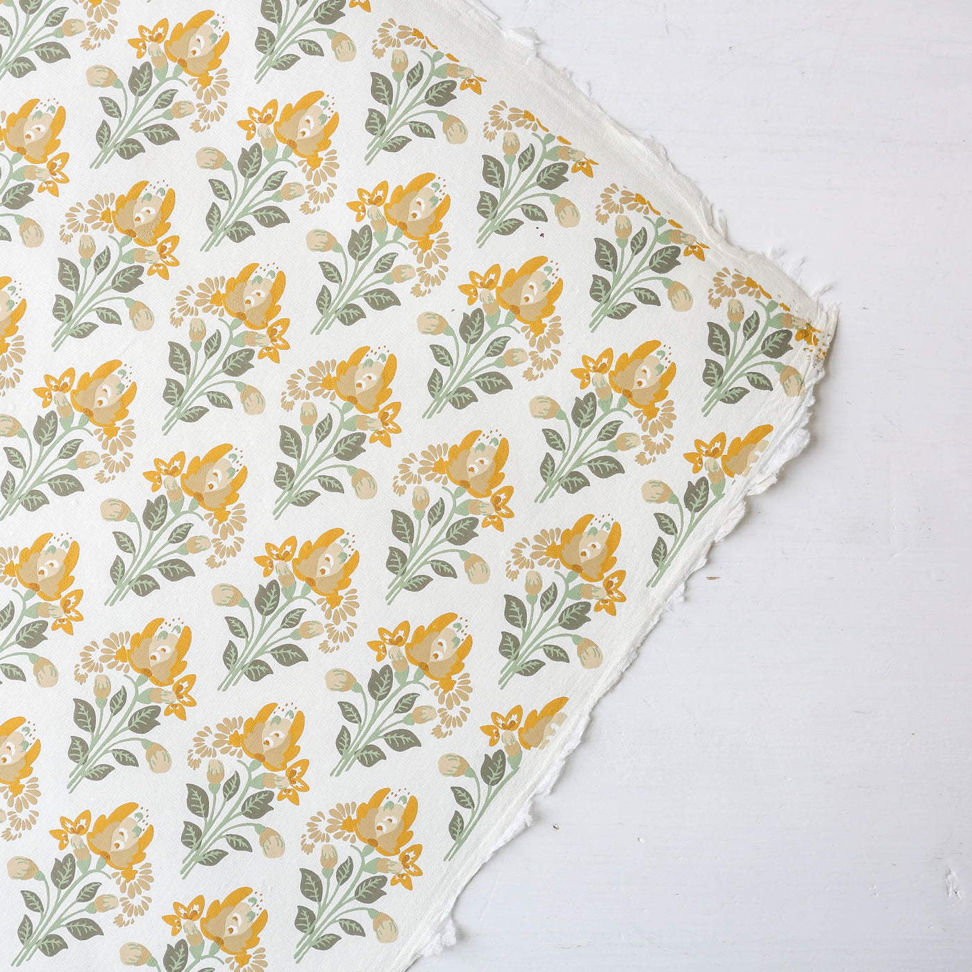 Handmade Recycled Cotton Paper -  Yara Sage