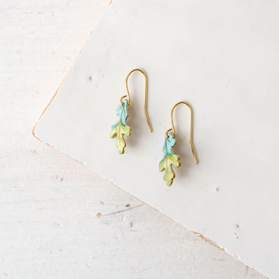 Oak Leaf Earrings