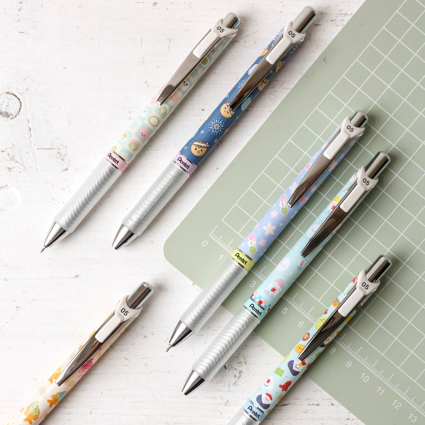 Special Edition Pentel EnerGel Rollerball - Japanese Snacks