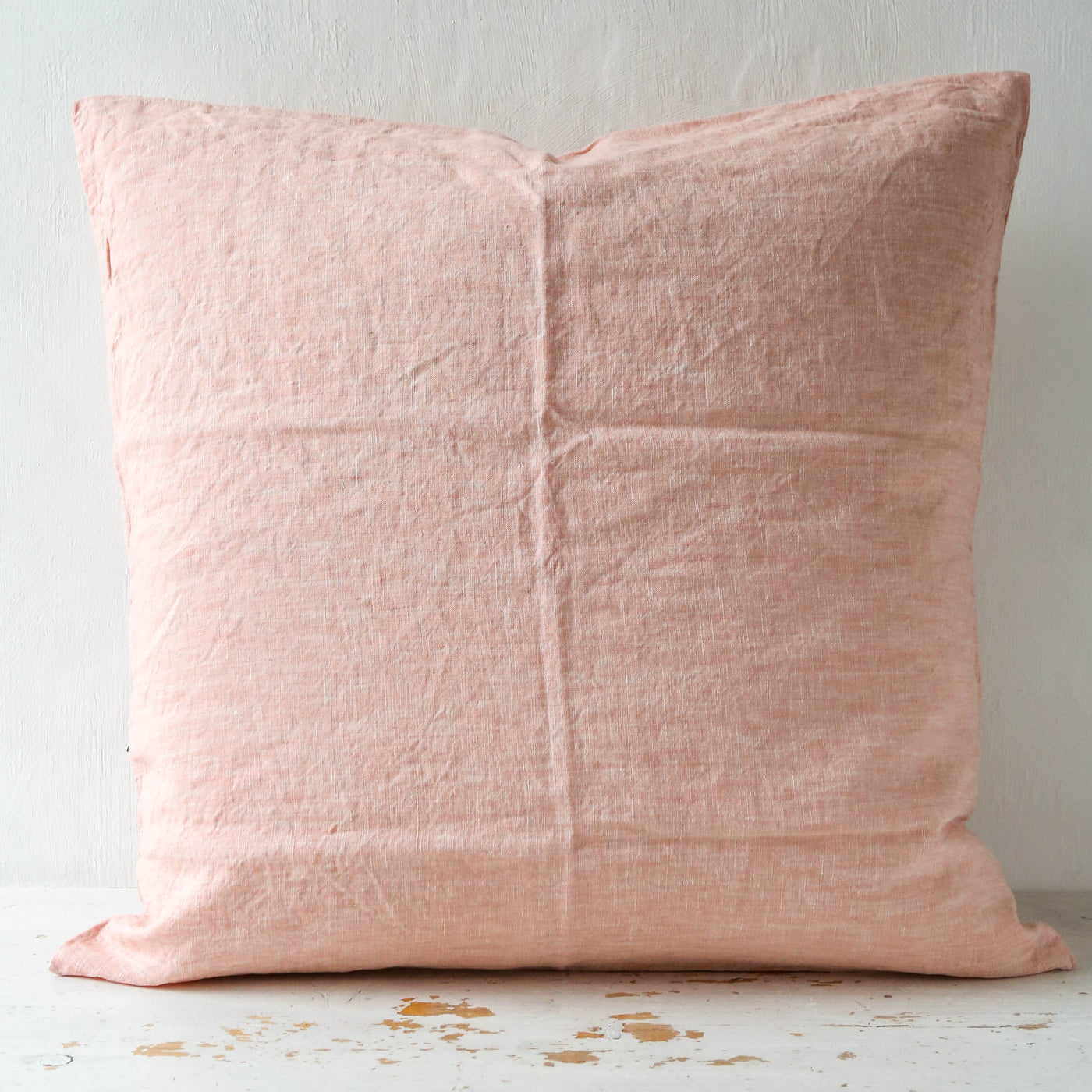 SALE Linen Chambray Cushion Cover - Floss
