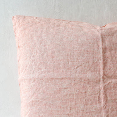 SALE Linen Chambray Cushion Cover - Floss
