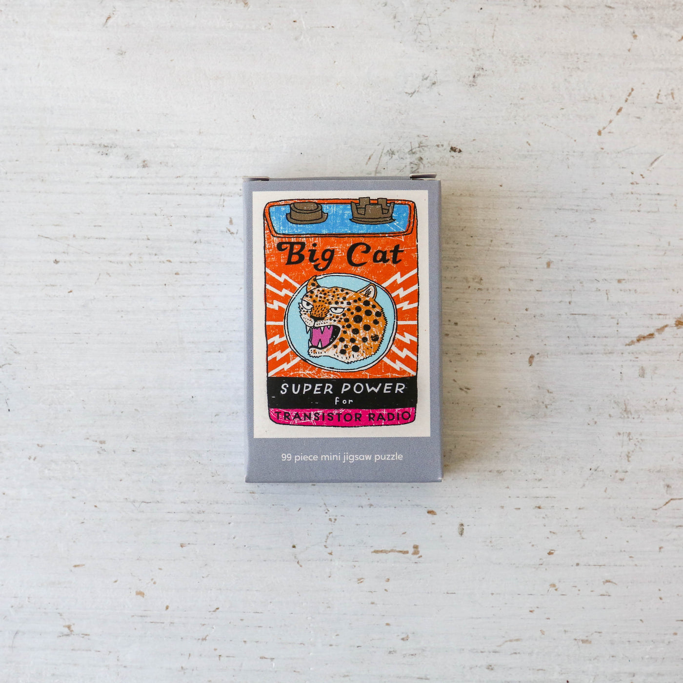Mini 99 Piece Jigsaw Puzzle - Big Cat Power