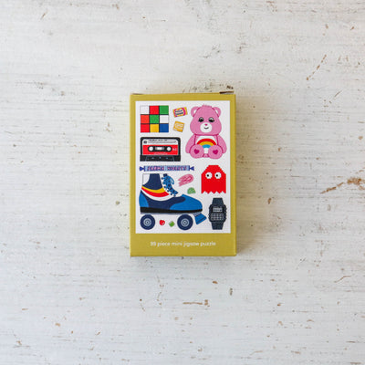Mini 99 Piece Jigsaw Puzzle - Retro 80's