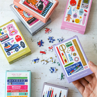 Mini 99 Piece Jigsaw Puzzle - Stationery