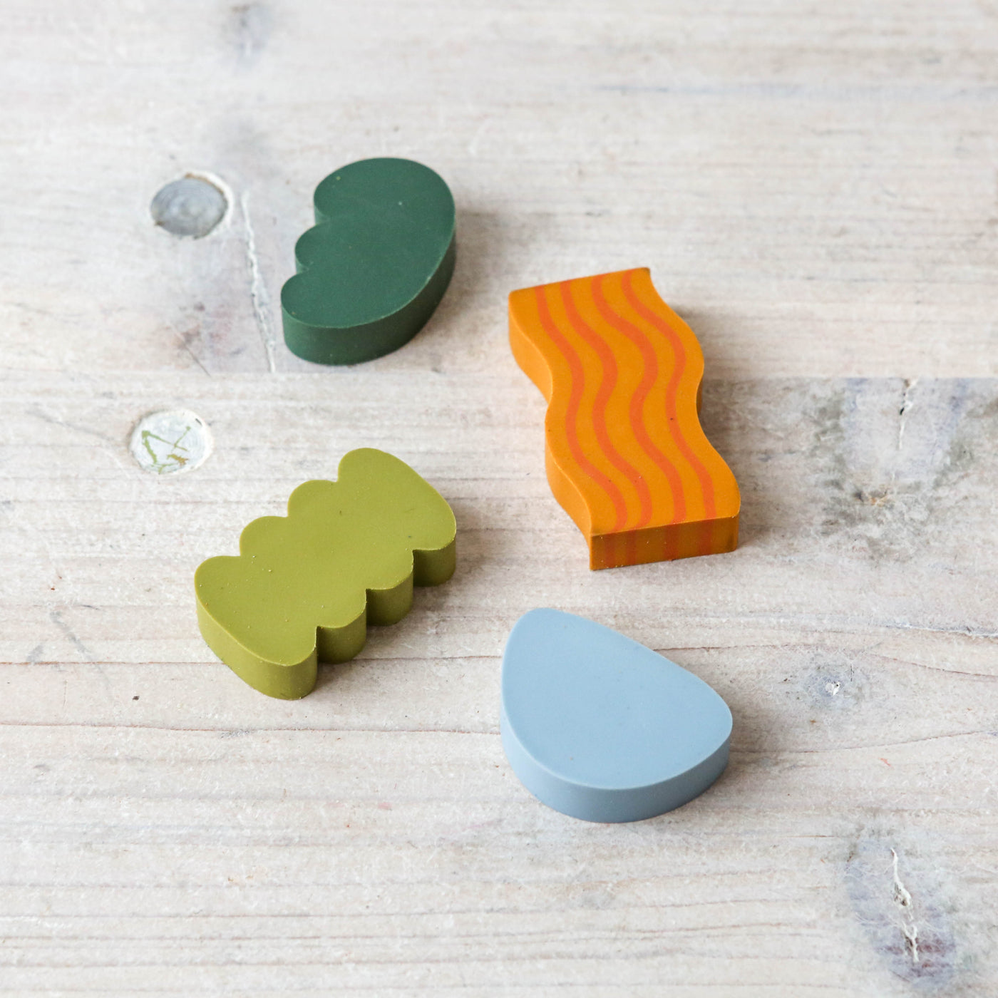 Curious Shape Erasers