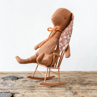 Maileg 'Mini' Rocking Chair - Dark Powder