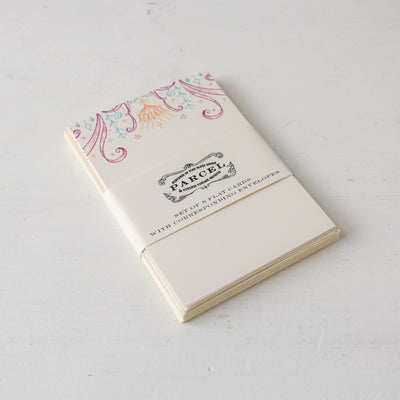 Festoon Notecard Stationery - Set of 8