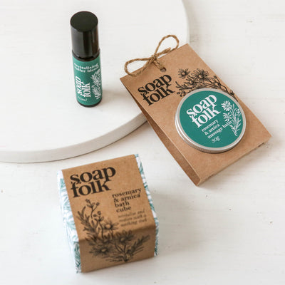 Rosemary & Arnica Salt Bath Cube