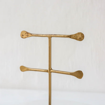 Hand Forged Double Jewellery Stand