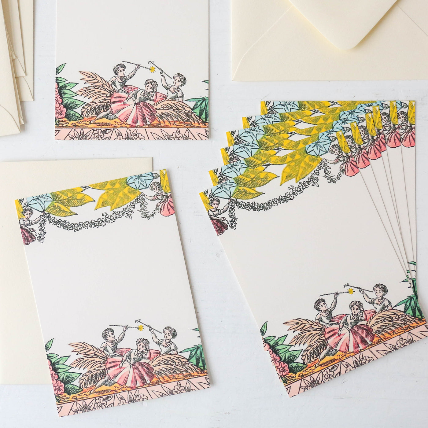 Field of Fairies Notecard Stationery - Set of 8