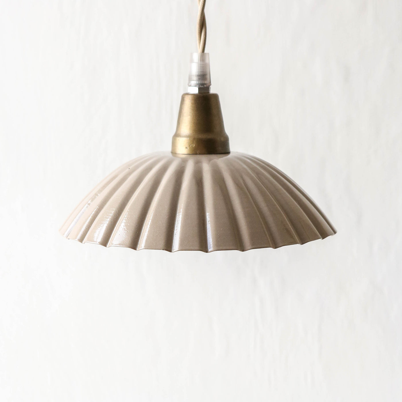 Small Pendant Lamp 'Ingrid' - Beige