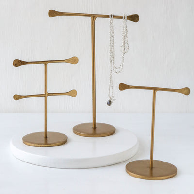 Hand Forged Double Jewellery Stand