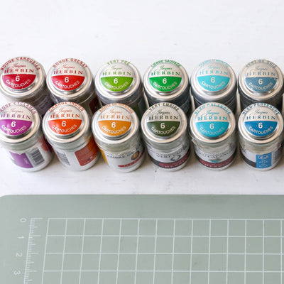 Jacques Herbin Ink Cartridge Tin