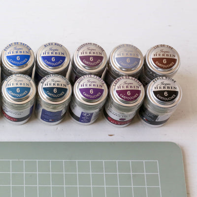 Jacques Herbin Ink Cartridge Tin